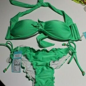 ✨SEAFOLLY AU Shimmer Bikini- Lime